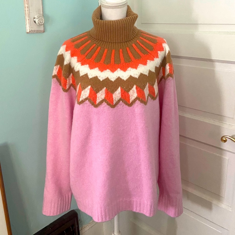 Pink J. Crew sweater (NWT)